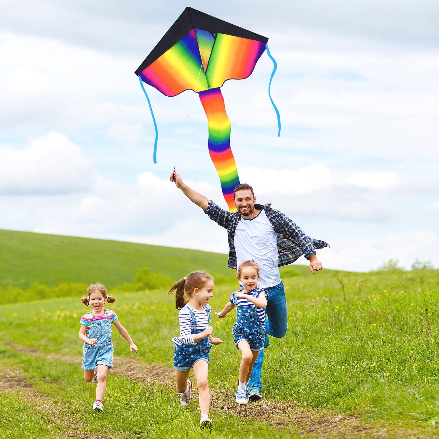 Rainbow Delta 1 Kite - Sun Kites