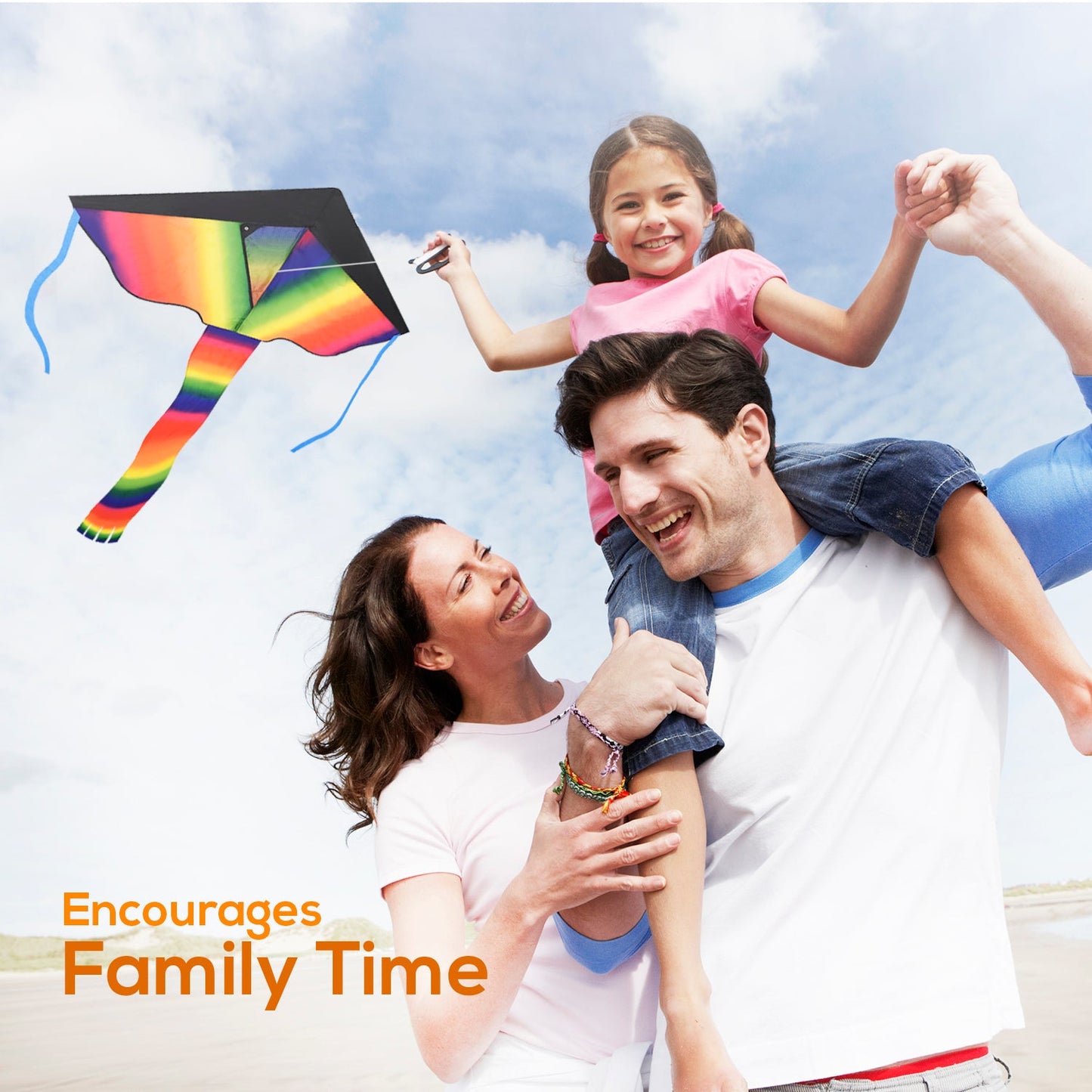 Rainbow Delta 1 Kite - Sun Kites
