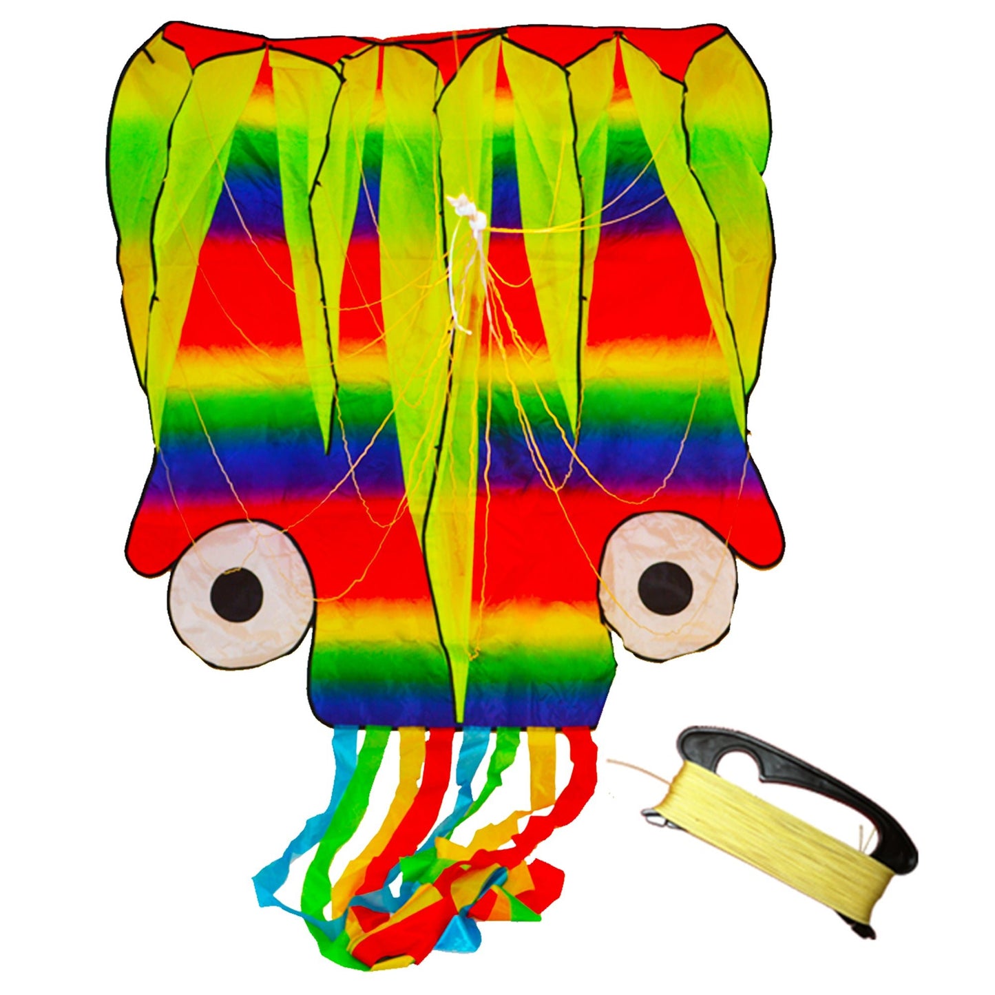 Rainbow Octopus Kite - Sun Kites