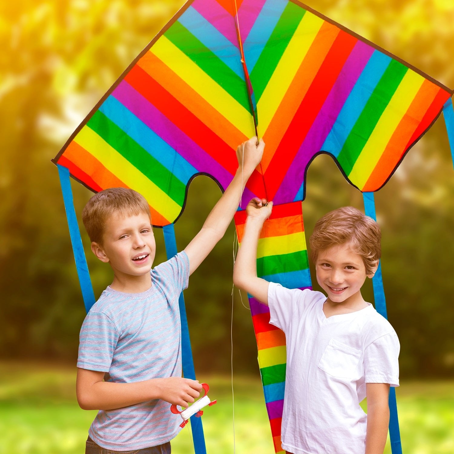 Rainbow Delta 2 Kite - Sun Kites