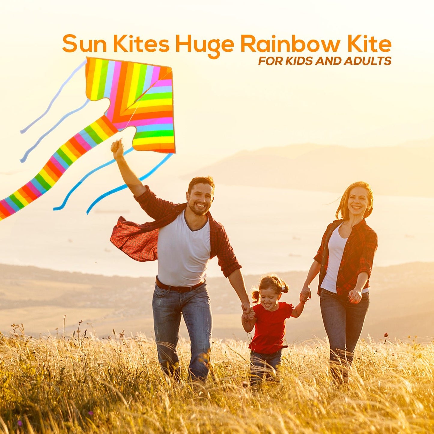 Rainbow Delta 2 Kite - Sun Kites