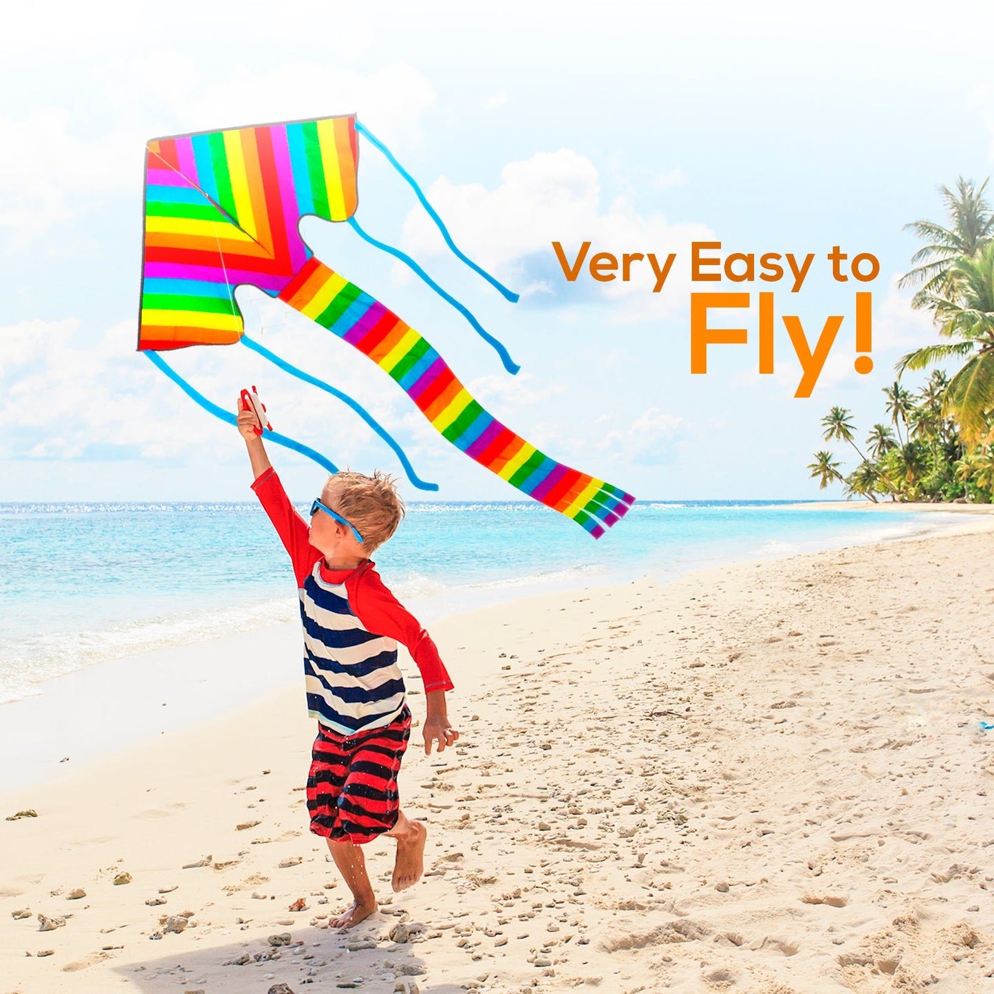 Rainbow Delta 2 Kite - Sun Kites