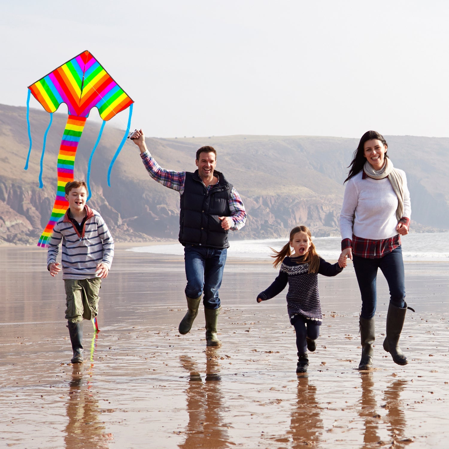 Rainbow Delta 2 Kite - Sun Kites