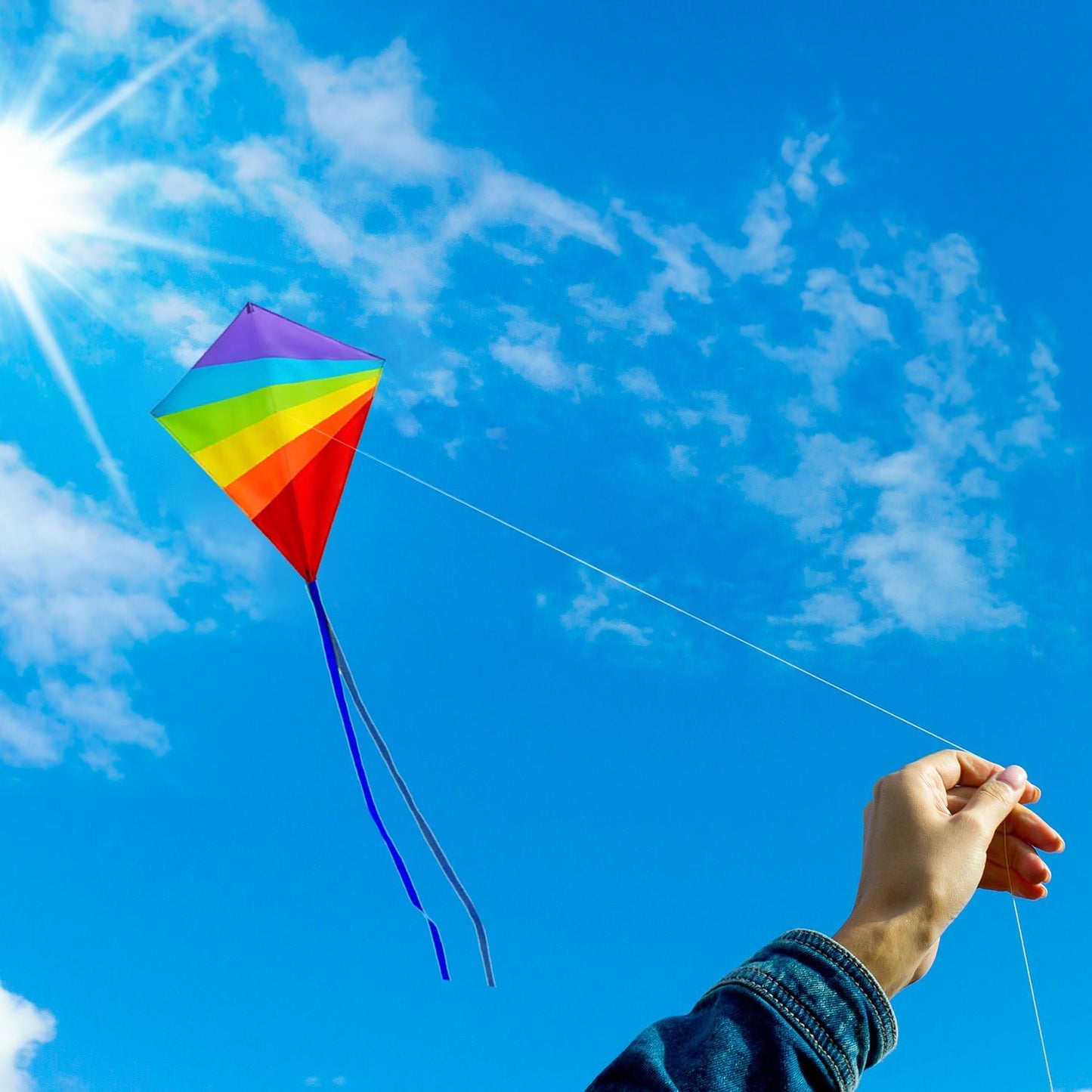 Rainbow Diamond Kite - Sun Kites